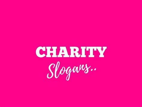 best motto for charity foundation|Inspire Charity with Creative Non Profit Slogans .